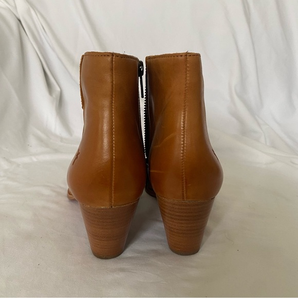 Frye Jennifer Bootie Boots Cognac Size 6.5 - Picture 4 of 12